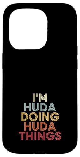Huda Name Huda Personalized Name First Given �X�}�z�P�[�X iPhone 15 Pro �p