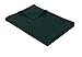 Wohnwohl Colcha, manta ligera de piqué de algodón 100 %, para sofá, ventilada, versátil, de fácil cuidado, 150 x 200 cm, color: verde oscuro.