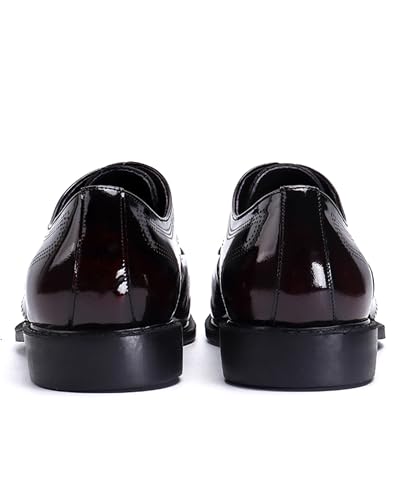 Men's Dress Shoes - Minimalist Cap Toe Oxford in Genuine Leather | Sleek Dress Shoes for Business 681554