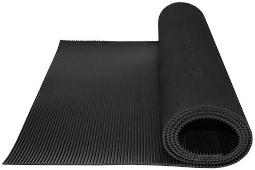 Sluice Box Rubber V Matting; Gold Sluice mat for fine Gold Recovery Set; Gold Prospecting Supplies; precut trimmable Size Selection, Black/Green Color, Mini Rib/Micro Rib Pattern Mini Black 18x48