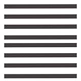 [Ldabrye] 4 piezas/8 piezas cubierta protectora de rueda de maleta ajustable equipaje de viaje funda giratoria para la mayoría de los accesorios de equipaje de rueda de silicona cortable, Paquete de 8