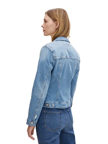 Veste en jean Tom Tailor en coton bio pour vos sorties d'été - 3