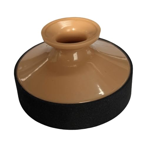 Gazechimp アルトサックスミュートアクセサリー 簡単に取り付けられるノイズ除去剤 サックス愛好家 楽器練習用品 子供用, カーキ