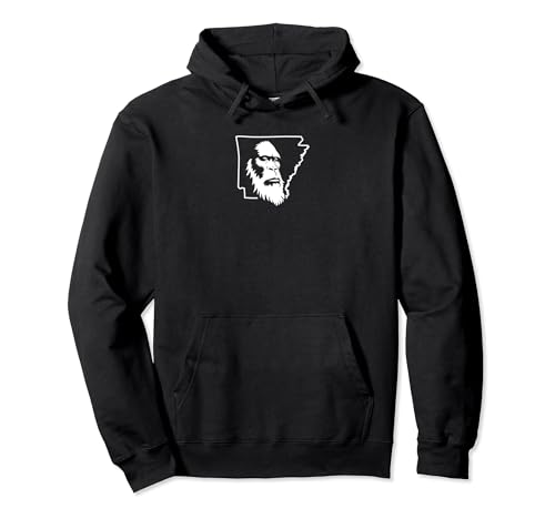 Arizona State Pride Bigfoot Sasquatch Face Believer Pullover Hoodie