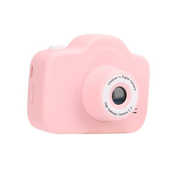 Voluxe -Digitalkamera, niedliche Plastik- -Foto-Videokamera 2MP für für Geschenke(Einzelschuss rosa) – Bild 3