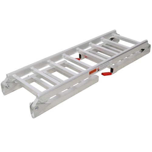 Rampas de carga plegables de aluminio de 7,3 pies, para ATV, motocicleta, cortacésped y motocicleta de tierra, con capacidad de 1400 libras miniatura 5