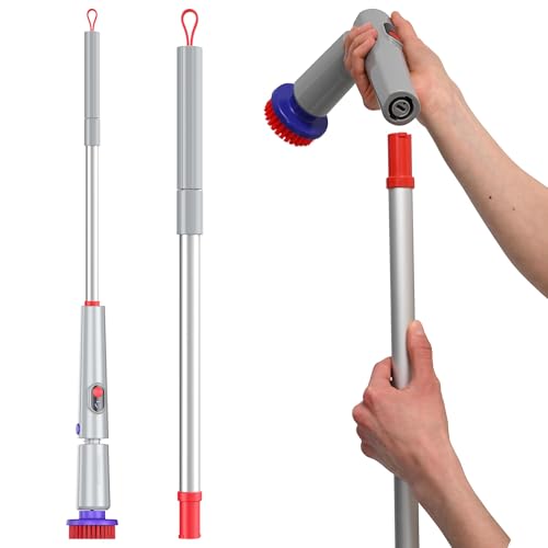 Synoshi PRO Electric Spin Scrubber Extension Handle, Electric Bathroom Scrubber for Cleaning Extension Handle. Extends up to 29.5 Inch (75 cm)