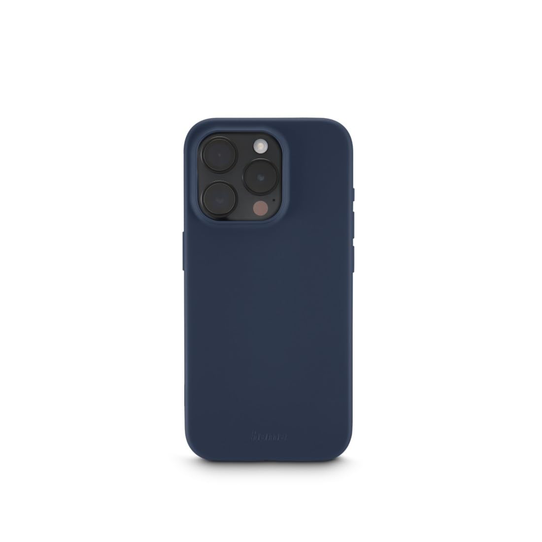 Hama Case for iPhone 16 Pro (Mobile Phone, Shockproof, Scratch-Resistant, Elegant Protective Back Case, Soft, Slim, Soft Surface, Wireless Charging Compatible) Blue