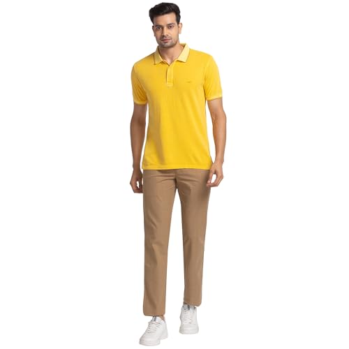 Image of Colorplus Tailored Light Blue T-Shirt for Men