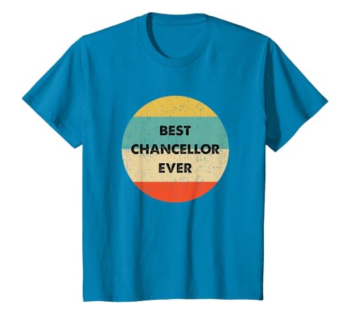 Chancellor Name T-Shirt, Youth, Sapphire Blue, Medium