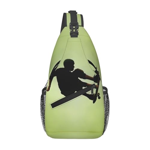 Sac de poitrine homme et sac à bandoulière d'extérieur pour fitness sport et voyage