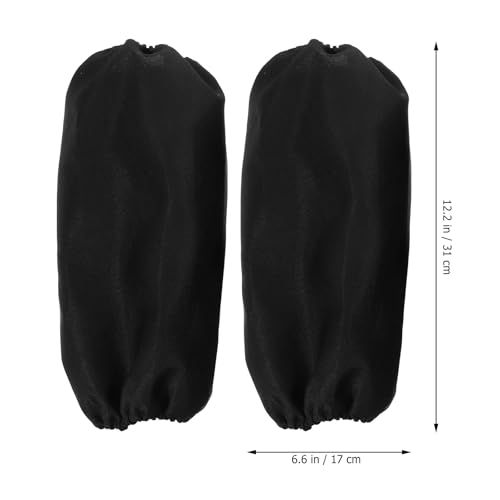 Mangas protectoras impermeables para brazo, manguitos elásticos reutilizables antiaciete 2
