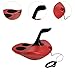 FytStycale Snow Sled with Pull Rope Grass Sled, Multifunctional Winter Sports, Games Simple Snow Sledge Ski Sled for Girls Children Boys, Red