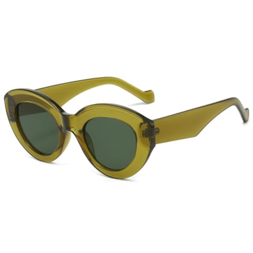 Lunettes œil de chat anti-éblouissement pour femmes au style ovale