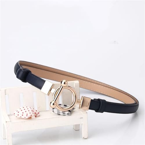 Skinny Belts, Waist Belt Women's Belts Round Buckle Dress Matching Jeans Simple Fashion Decorative4
