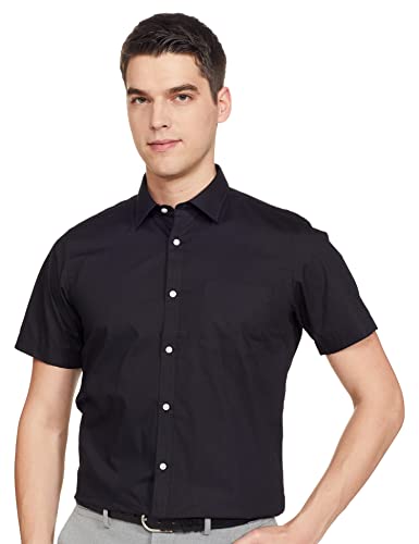 Image of blackberrys Mens Solid Formal Shirt