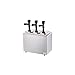 Server Products 79860 Non-Insulated Rail with Solution Pumps
