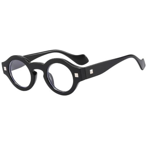 Lunettes de soleil rondes au design rétro steampunk avec petite monture métallique