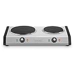 Cuisinart CB-60P1 Countertop Double Burner, Stainless Steel/Black