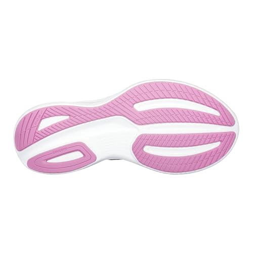 Image of Saucony Women's Ride 17 Sneaker, Orchid /Silver, 5.5 Wide