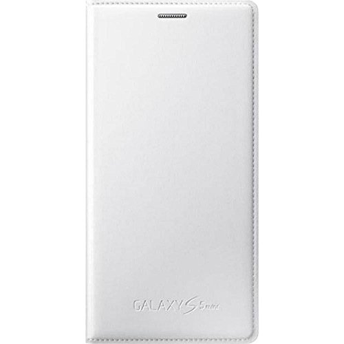 Samsung BT EFFG800BH   Funda Tipo Flip G800F Galaxy S5 Mini, Color Blanco