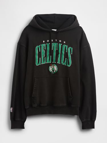 Image of GAP Men's X Nba Graphic Logo Hoodie Sweatshirt
