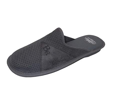 Zapatillas de Estar por Casa/Biorelax/Hombre/Puntera Cerrada/Empeine: Lona Calada/Suela: Goma/C�marade Aire/Talla 39