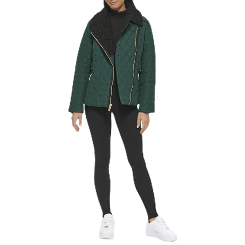 GUESS Womens Guess Women's Quilt Short Light-weight Jacket