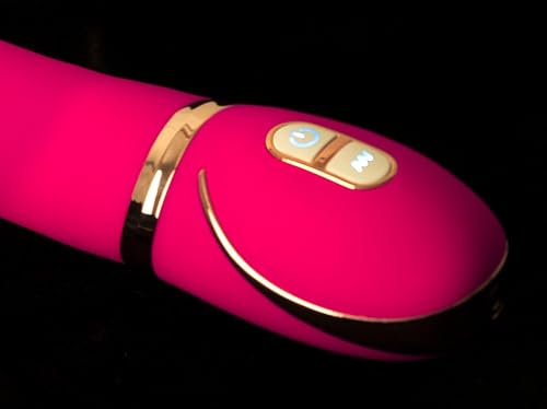 Vibromasseur rechargeable Front Row rose : accessoire intime étanche et ergonomique - 2