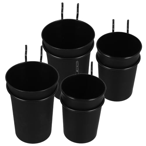 TOYANDONA Organizador para Tablero Perforado de Pared 4 Piezas, Cajas Portatornillos de Plástico y Acero, Contenedores de Almacenamiento para Herramientas y Accesorios de Garaje, Montaje