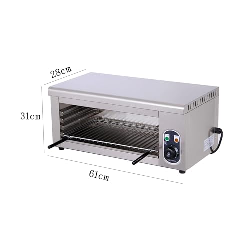 SaryEdge 2000W Commercial Convection Oven, Electric Convection Toaster Oven, Single Layer Professional Electric Baking Oven, 50~300°( - Image 2