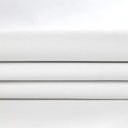 Roc-Lon UJ-160 Budget Blackout Drapery Lining White, Fabric thumb #2