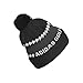 Adidas Men's Cold.RDY 3-Stripes Golf Pom Beanie, Black, One Size