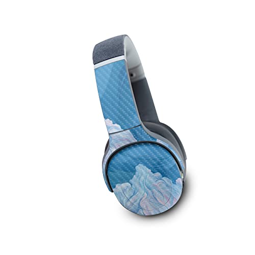 Image of MightySkins Carbon Fiber Skin Compatible with Skullcandy Crusher Evo Wireless - Daydream | Protective, Durable Textured Carbon Fiber Finish | Easy to Apply | Made in The USA