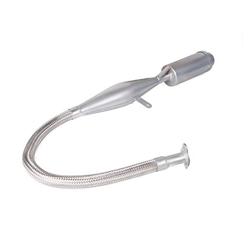 Viper Flexible Muffler Pipe For 50cc 80cc Bike Gas Engine Motor Parts Black