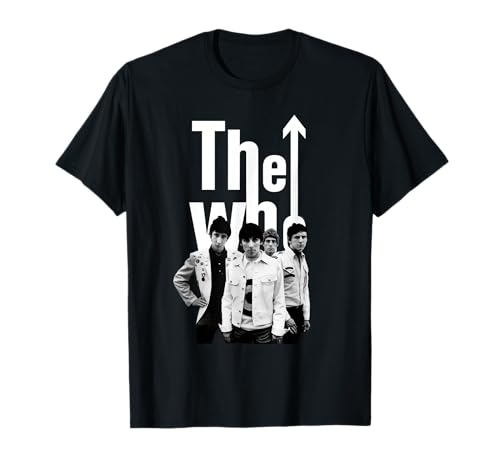 The Who Official 60's Black & White Band T-Shirt
