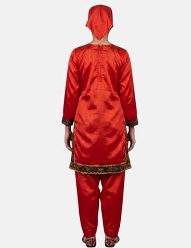 Image of BookMyCostume Kashmiri Indian State Fancy Dress Costume for Girls and Females 14 years /Adult S