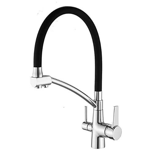 Grifo Cocina 3 Vias Osmosis Agua Potable Directa Caliente Y Fría 3 En 1 Latón Multifuncional Grifo De Cocina-Cromo Grifo Cocina 3 Vias Osmosis Agua Potable Directa Caliente Y Fría 3 En 1 Latón Multifuncional Grifo De Cocina-Cromo