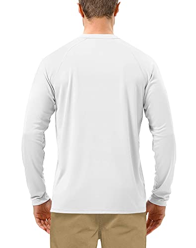 (Size: Xl) Men's 2 Pack Upf 50+ Fishing Shirts Long Sleeve Uv Sun Protection Tops #TOP2