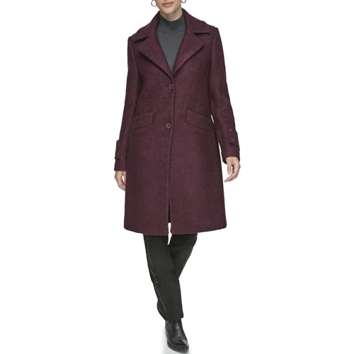 Andrew Marc Women's Wool Regine Slim Coat