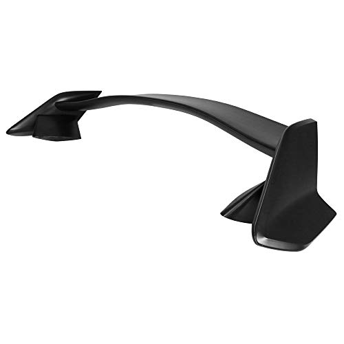 Trunk Spoiler Compatible with 2006-2011 Honda Civic 4Dr Sedan, TR Unpainted ABS Rear Spoiler Wing Lid by IKON MOTORSPORTS, 2007 2008 2009 2010