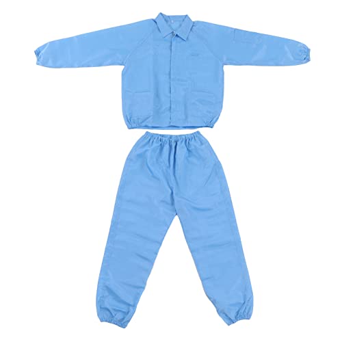 Respicefinem Coat Polyester Paint Protective Workshop Split Clothes For Microelectronics Xxxxl (L)