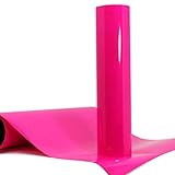 VVIViD V2 Powerplay Premium Line HTV Heat Transfer Vinyl Film (Fluorescent Pink, 1ft x 3ft)