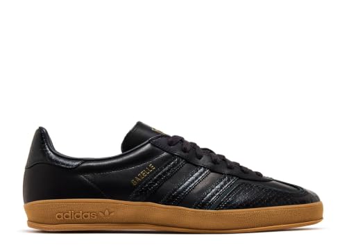 Image of adidas Originals Gazelle Indoor Men's Shoes, Core Black /Gum Size 8