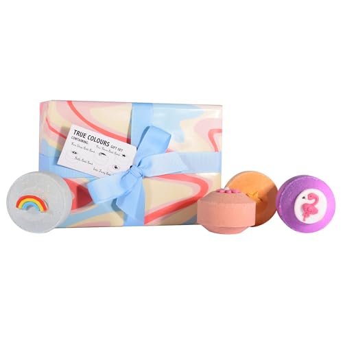 Bombe de bain coffret cadeau femme True Colours pour le bain