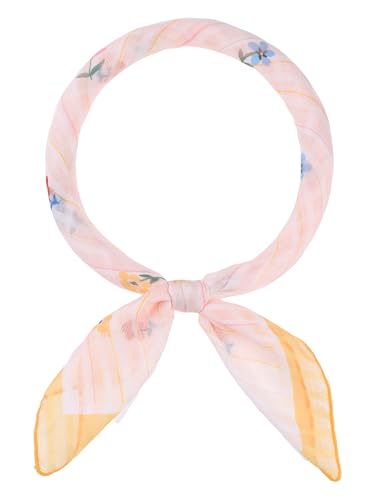 Women's Floral Printed Cotton Blended Scarves, 21.7