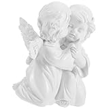 Décoration de bureau avec des anges : ces figurines d'anges enlacés peuvent servir de décoration de jardin ou de cadeau de pendaison de crémaillère pour la famille ou les amis lors d'occasions spéciales. elles peuvent également être utilisées pour décorer l'extérieur de votre maison