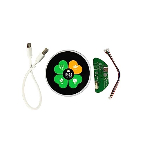 Lbvzxkad Pantalla de VisualizacióN de Perilla de 2.1 Pulgadas ResolucióN 480X480 Esp32-S3 Sin Soporte TáCtil Bluetooth