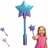 Anguxer Zauberstab Kartenhalter für EC- & Kreditkarte – Kontaktlos Bezahlen mit Stern-Design, Versteckter Kartenslot, Leichter PLA 3D-Druck, Ergonomischer Griff – Lustiges Gadget （1PC Lila Blau）