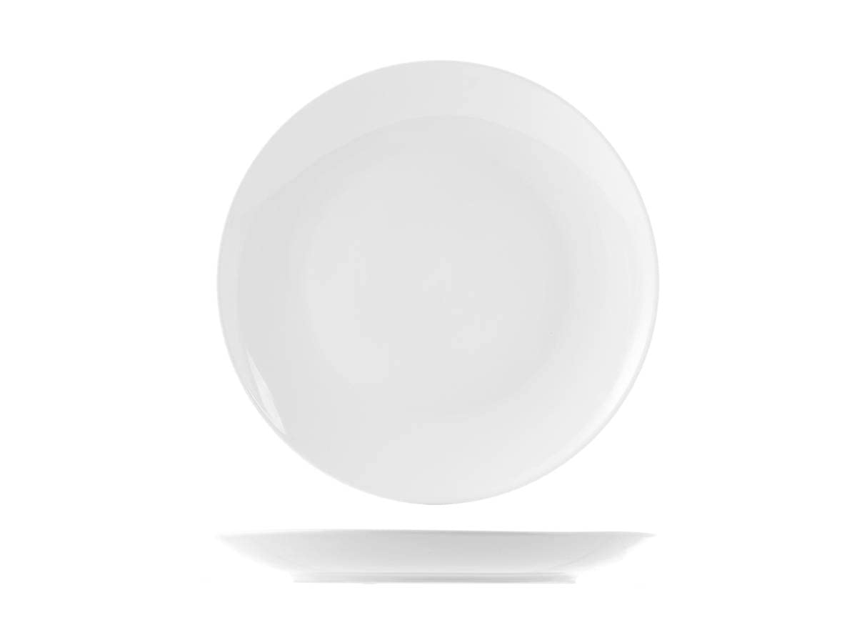 H&H Sweden Set of 6 Fruit Plates, Porcelain, 20.5 cm